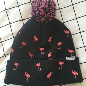 Akomplice Flamingo Pom Beanie